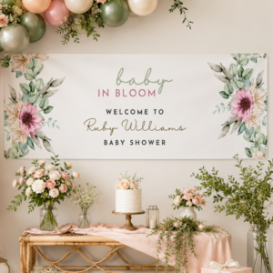 Baby in Bloom Welcome Banner Hero Image