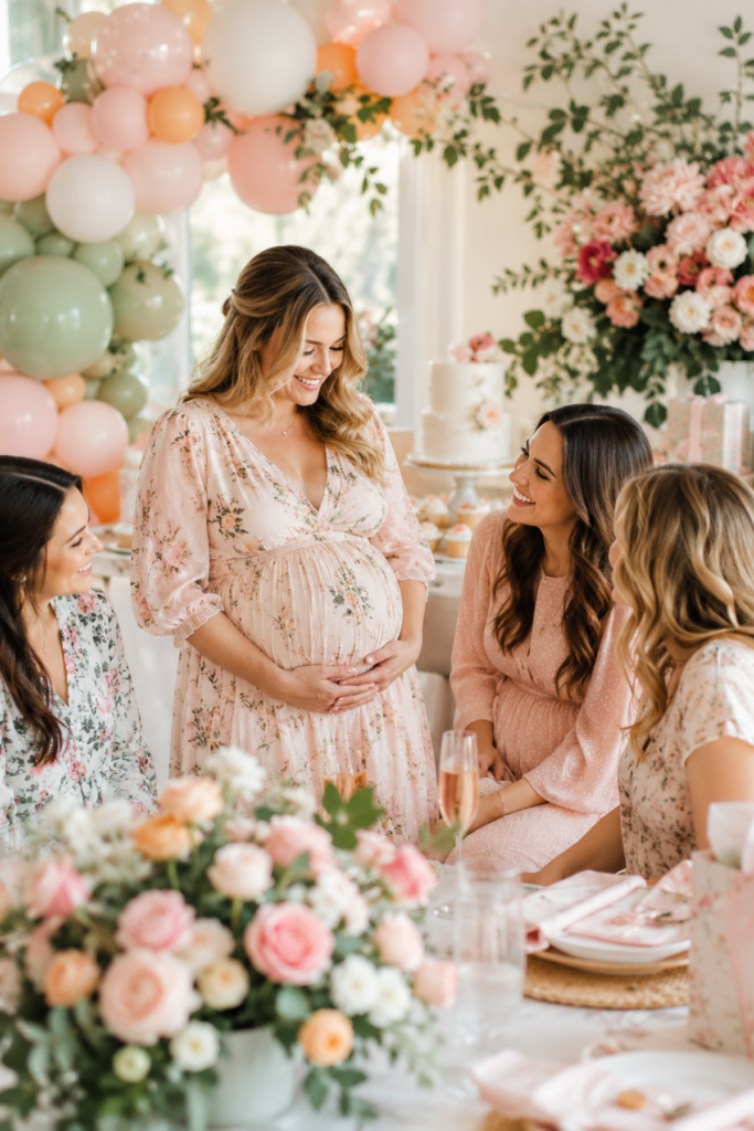 Baby in Bloom Decorations Image