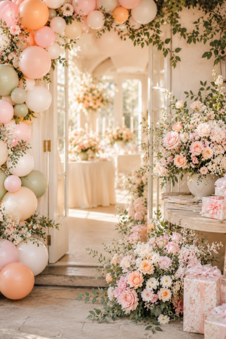 Baby in Bloom Decorations Hero Image