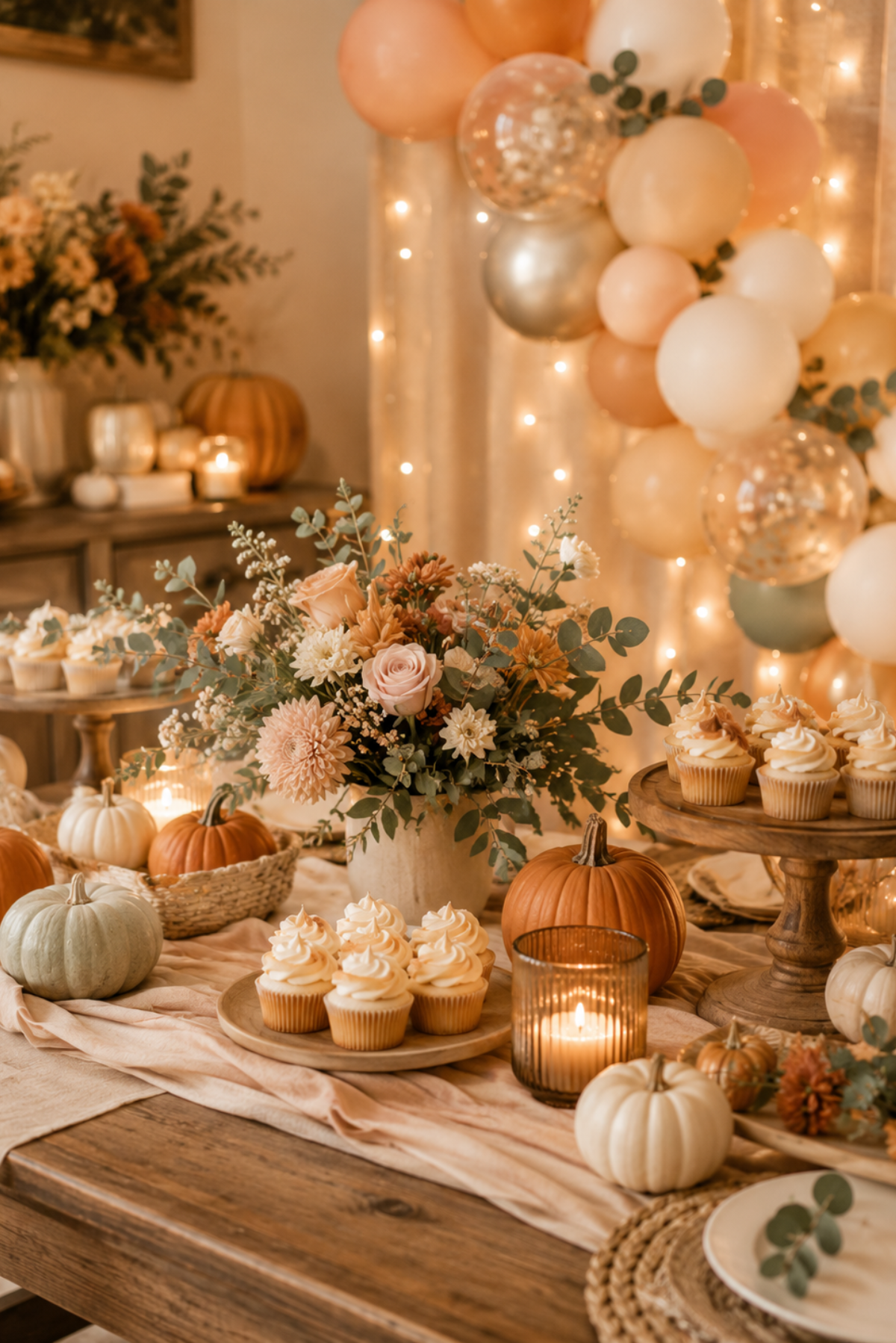 Little Pumpkin Baby Shower Image